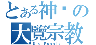 とある神圣の大覽宗教（Ｂｉｇ Ｐｅｎｎｉｓ）