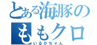 とある海豚のももクロ（いるかちゃん）