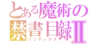 とある魔術の禁書目録Ⅱ（インデックス）