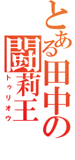 とある田中の闘莉王（トゥリオウ）