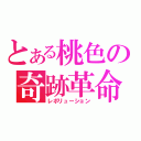 とある桃色の奇跡革命（レボリューション）