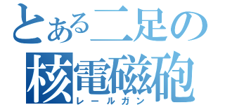 とある二足の核電磁砲（レールガン）