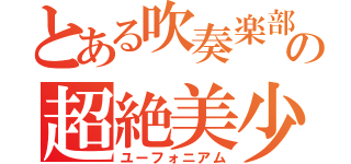 とある吹奏楽部の超絶美少女（ユーフォニアム）