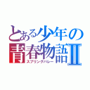 とある少年の青春物語Ⅱ（スプリングバレー）