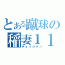 とある蹴球の稲妻１１（チョウジゲン）