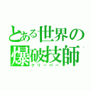 とある世界の爆破技師（クリーパー）