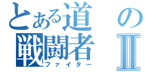 とある道の戦闘者Ⅱ（ファイター）