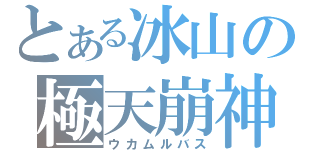 とある冰山の極天崩神（ウカムルバス）