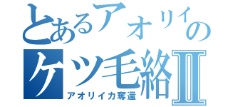 とあるアオリイカのケツ毛絡みⅡ（アオリイカ奪還）