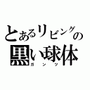 とあるリビングの黒い球体（ガンツ）