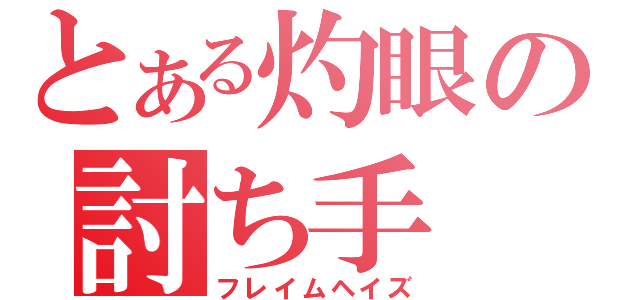 とある灼眼の討ち手（フレイムヘイズ）