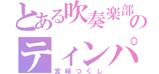 とある吹奏楽部員のティンパニ（宮﨑つくし）