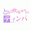 とある吹奏楽部員のティンパニ（宮﨑つくし）