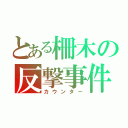 とある柵木の反撃事件（カウンター）