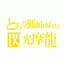 とある狐姉妹の閃光摩龍（ライトニングフォックス）