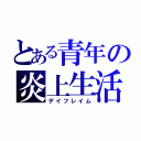 とある青年の炎上生活（デイフレイム）