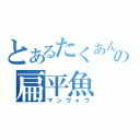 とあるたくあんの扁平魚（マンヴォウ）