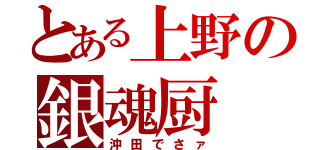 とある上野の銀魂厨（沖田でさァ）