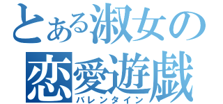 とある淑女の恋愛遊戯（バレンタイン）