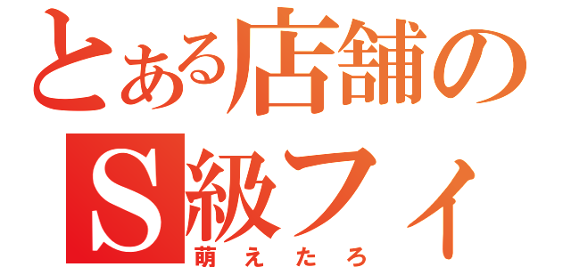 とある店舗のＳ級フィギュア（萌えたろ）