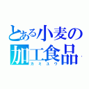 とある小麦の加工食品（カミユウ）