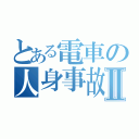 とある電車の人身事故Ⅱ（）