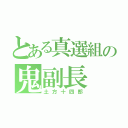 とある真選組の鬼副長（土方十四郎）