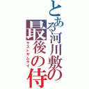 とある河川敷の最後の侍（ラストサムライ）