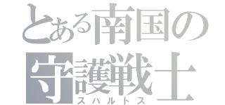 とある南国の守護戦士（スハルトス）