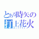 とある時矢の打上花火（ポップフライ）