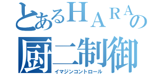 とあるＨＡＲＡの厨二制御（イマジンコントロール）