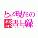 とある現在の禁書目録（インデックス）