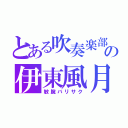 とある吹奏楽部の伊東風月（敏腕バリサク）