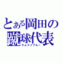 とある岡田の蹴球代表（サムライブルー）