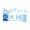 とあるワイルドのベスト男Ⅱ（スギちゃん）