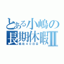 とある小嶋の長期休暇Ⅱ（現在４０日目）