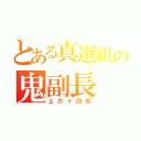 とある真選組の鬼副長（土方十四郎）