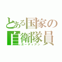 とある国家の自衛隊員（ガーディアン）