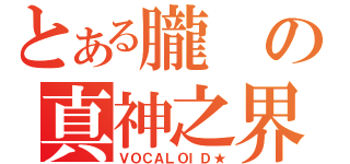 とある朧の真神之界（ＶＯＣＡＬＯＩＤ★）