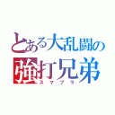 とある大乱闘の強打兄弟（スマブラ）