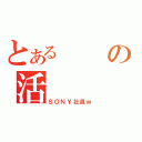 とあるの活（ＳＯＮＹ社員ｗ）