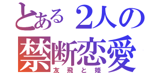 とある２人の禁断恋愛（友飛と姫）