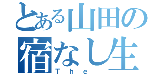 とある山田の宿なし生活（Ｔｈｅ ）