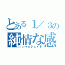 とある１／３の純情な感情（シャムシェイド）