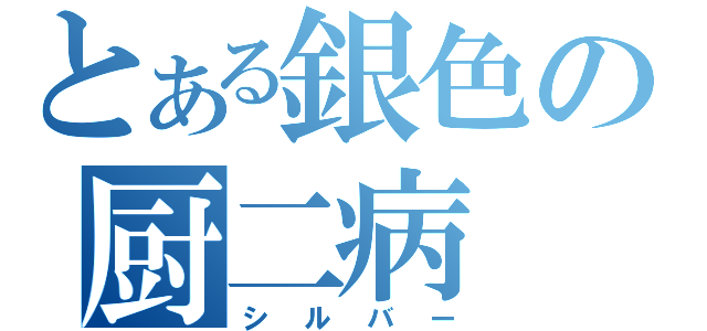 とある銀色の厨二病（シルバー）