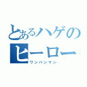 とあるハゲのヒーロー活動（ワンパンマン）