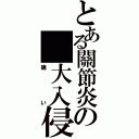 とある關節炎の 大入侵（痛い）