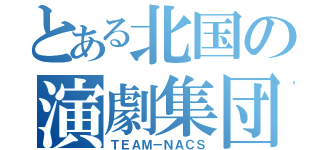 とある北国の演劇集団（ＴＥＡＭ－ＮＡＣＳ）