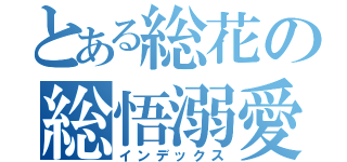 とある総花の総悟溺愛（インデックス）