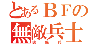 とあるＢＦの無敵兵士（突撃兵）